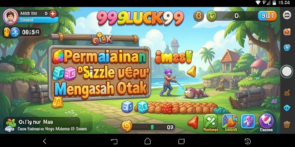 Gameplay seru dan menantang di 99LUCK99 dengan berbagai teka-teki.