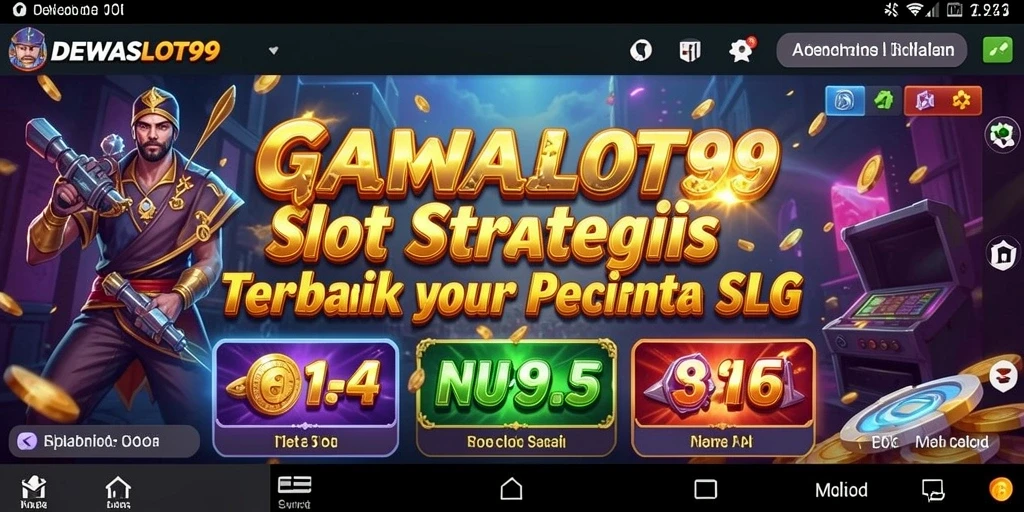 Tampilan gameplay menarik dari DEWASLOT99 dengan grafis yang memukau.