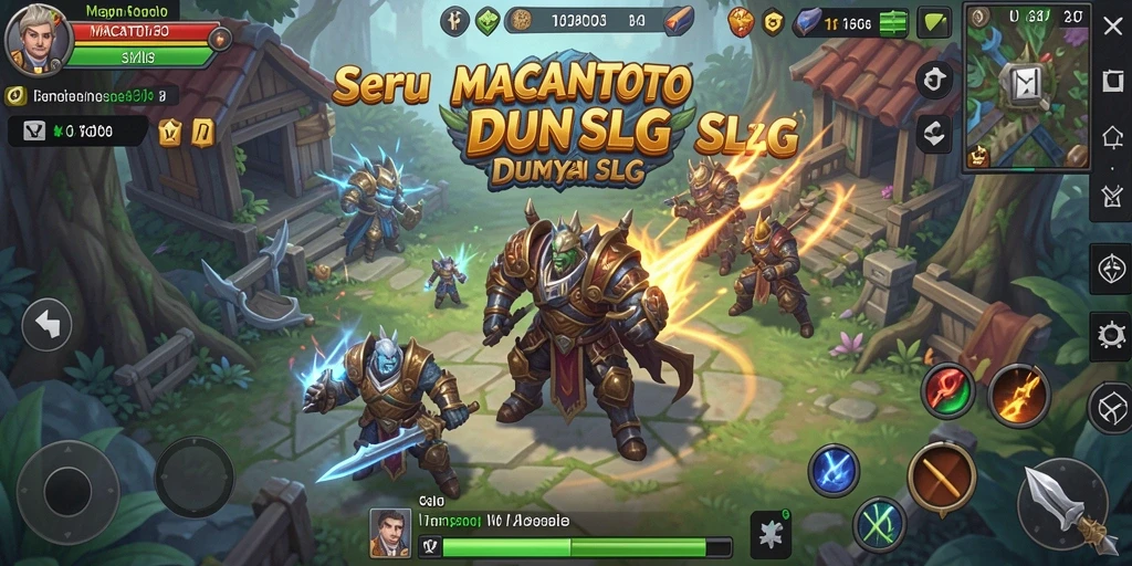 Tampilan gameplay seru di dunia strategi MACANTOTO.