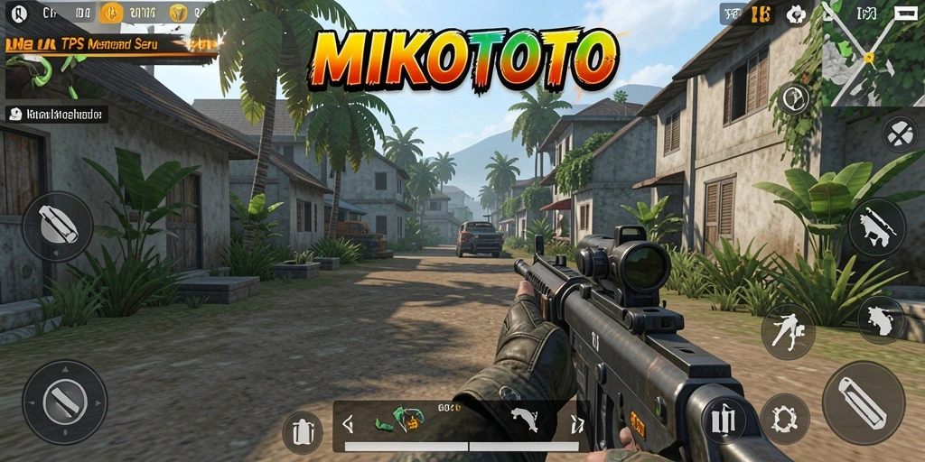 Tampilan seru gameplay MIKOTOTO saat beraksi dalam pertempuran.