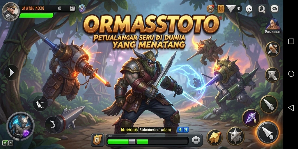 Gameplay menantang di dunia petualangan yang menarik.