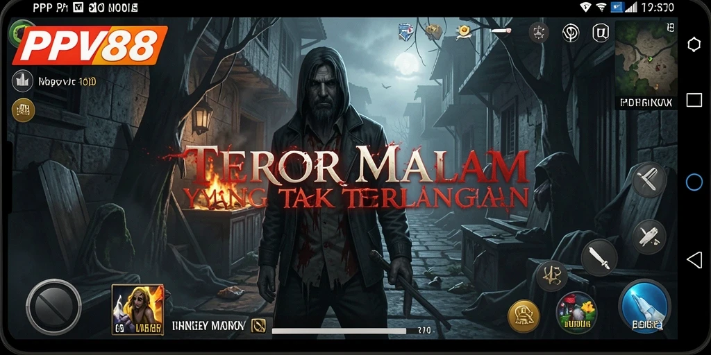 Gameplay seram dengan atmosfer kegelapan yang mencekam.
