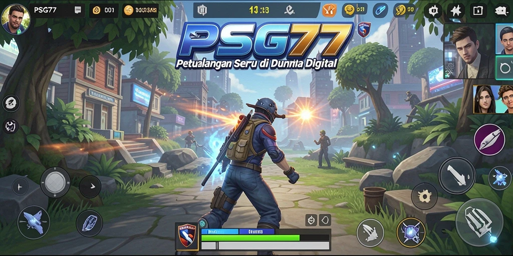 Screenshot utama PSG77 menampilkan gameplay petualangan yang seru dan menantang.