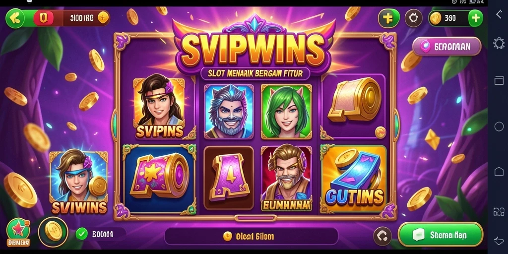 Tampilan menarik dari gameplay Slot SVIPWINS yang memikat.