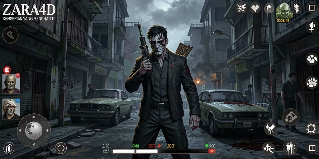 Gameplay menakutkan ZARA4D dengan atmosfer mencekam dan grafis berkualitas.